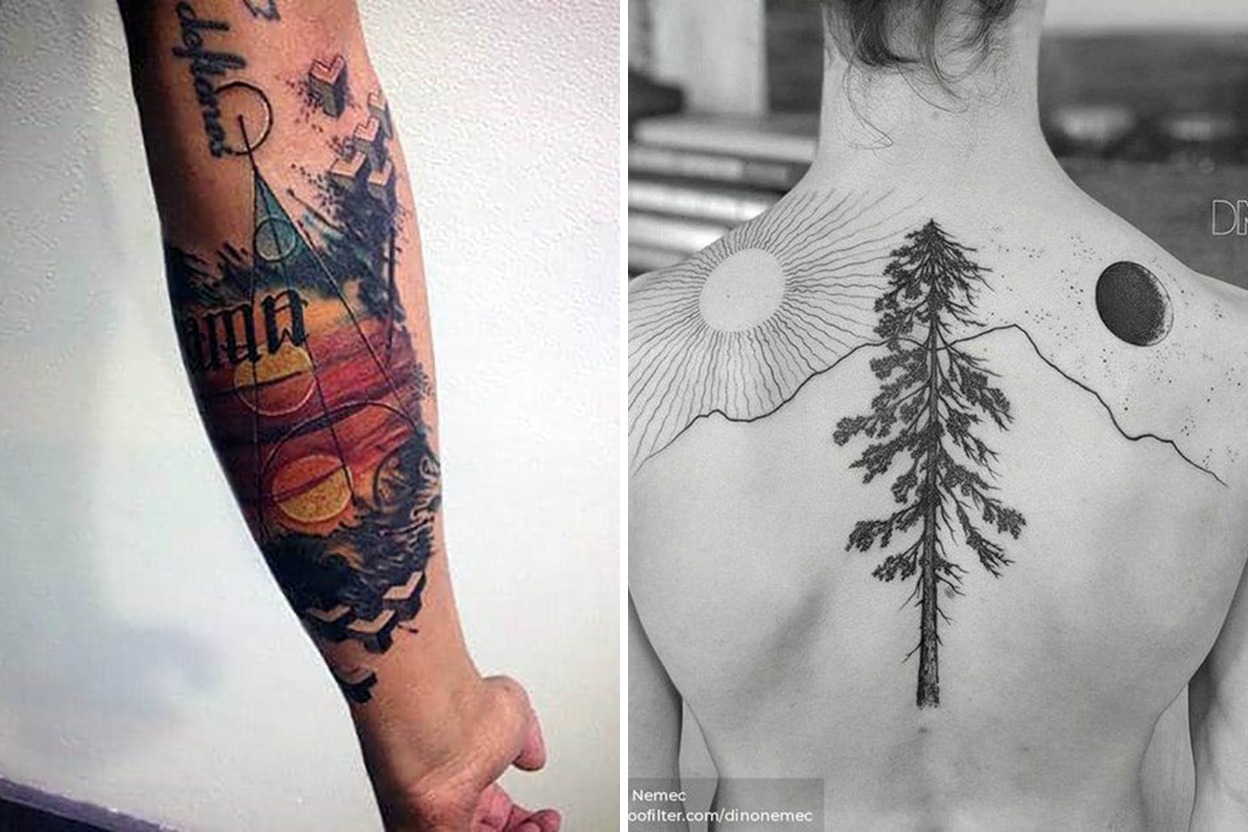 60+ Delicate Sun and Moon Tattoo Ideas For Timeless and Meaningful Ink Featured Lookbook Collage