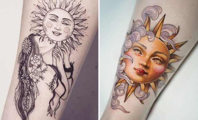 77+ Delicate Sun Tattoo Ideas Worth Saving for Your Next Appointment