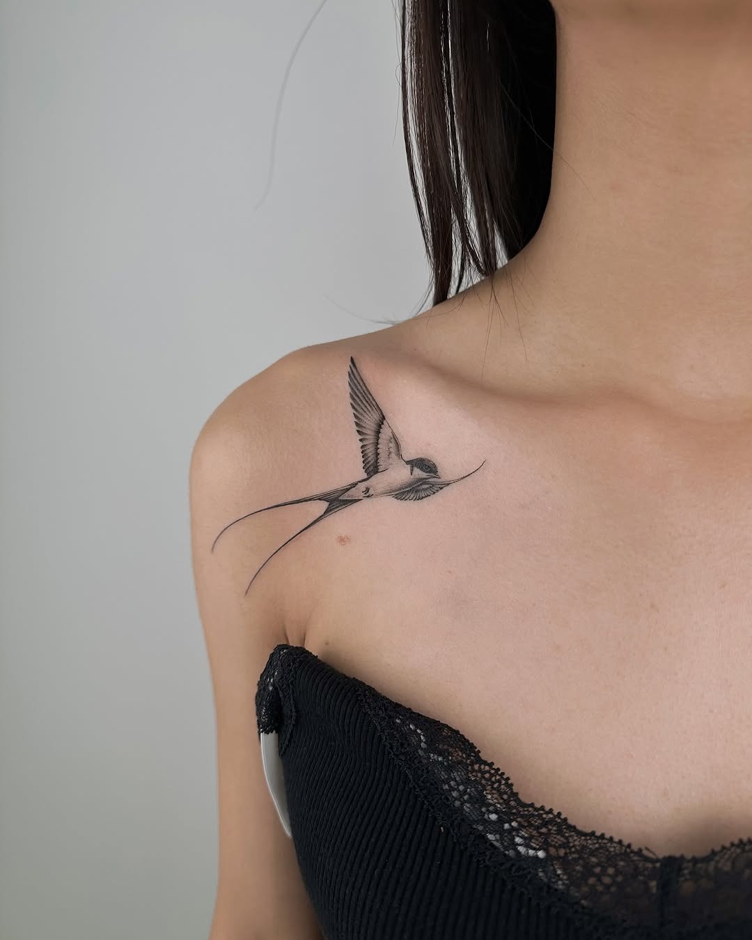 Elegant swallow tattoo capturing freedom and grace Tattoo Design