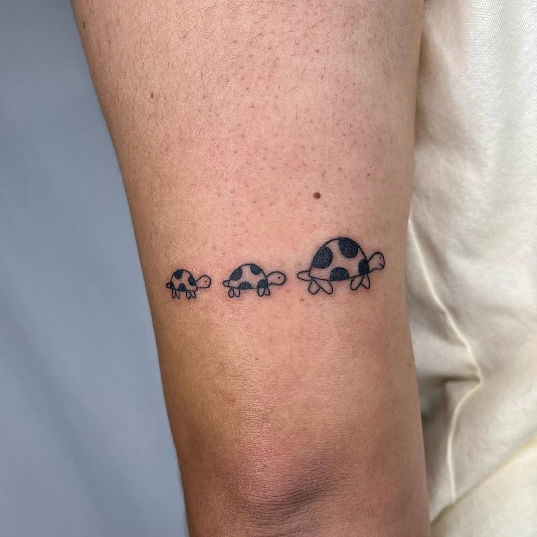 Charming Minimalist Turtle Tattoo Design Tattoo Design
