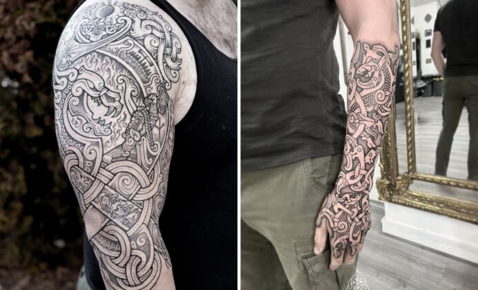 Delicate Viking Tattoo Ideas For Subtle and Symbolic Placement