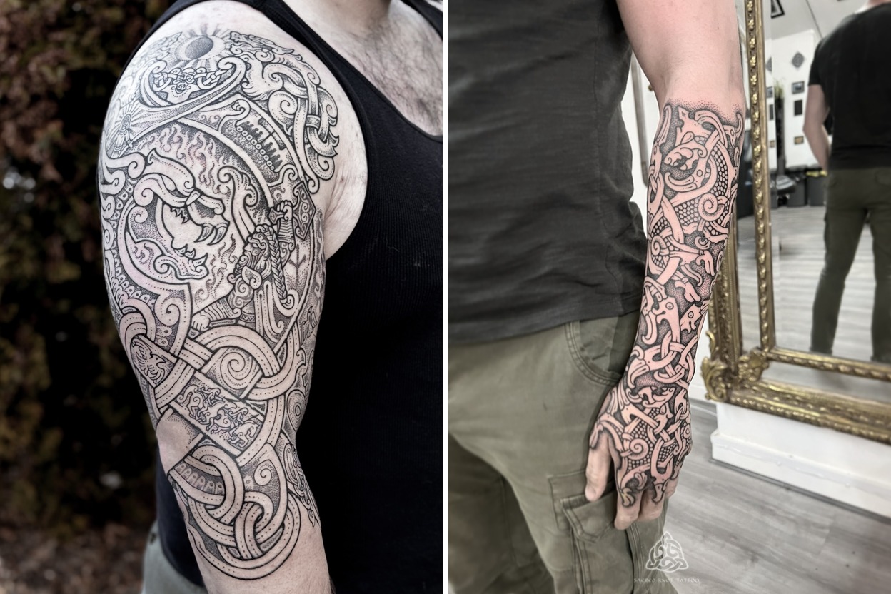 Delicate Viking Tattoo Ideas For Subtle and Symbolic Placement Featured Lookbook Collage