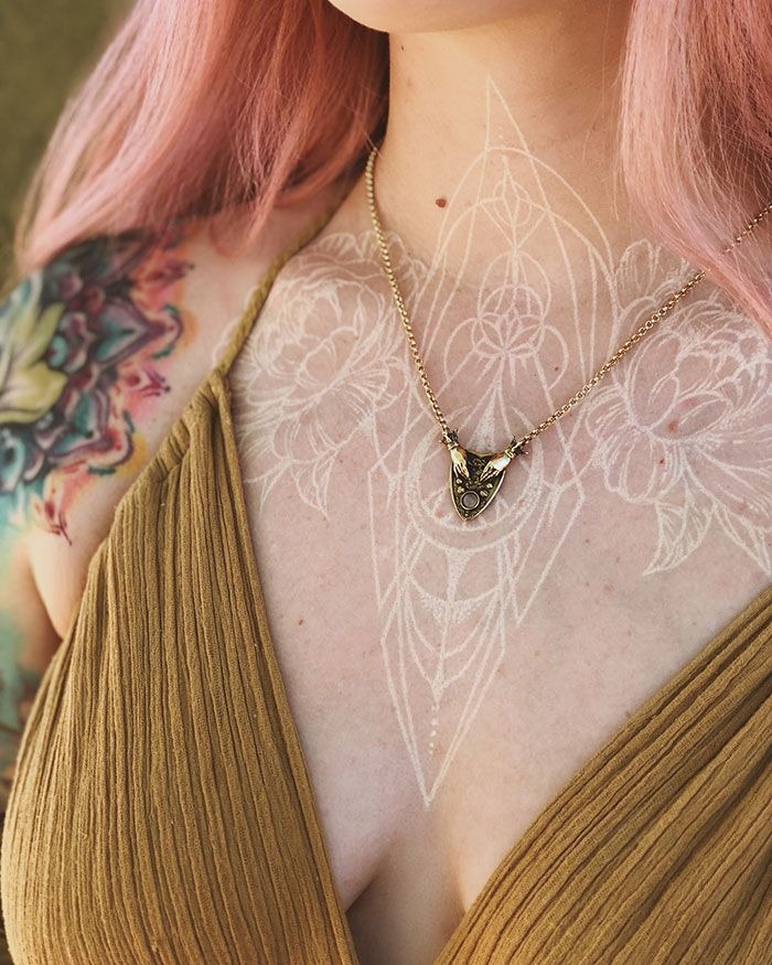 Mandala Chest Piece Tattoo Design