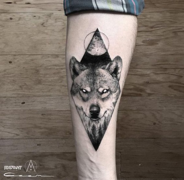 Realistic Howling Wolf Tattoos Tattoo Design