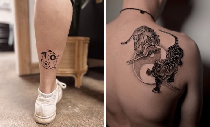 Delicate Yin Yang Tattoo Ideas That Make a Bold Artistic Statement