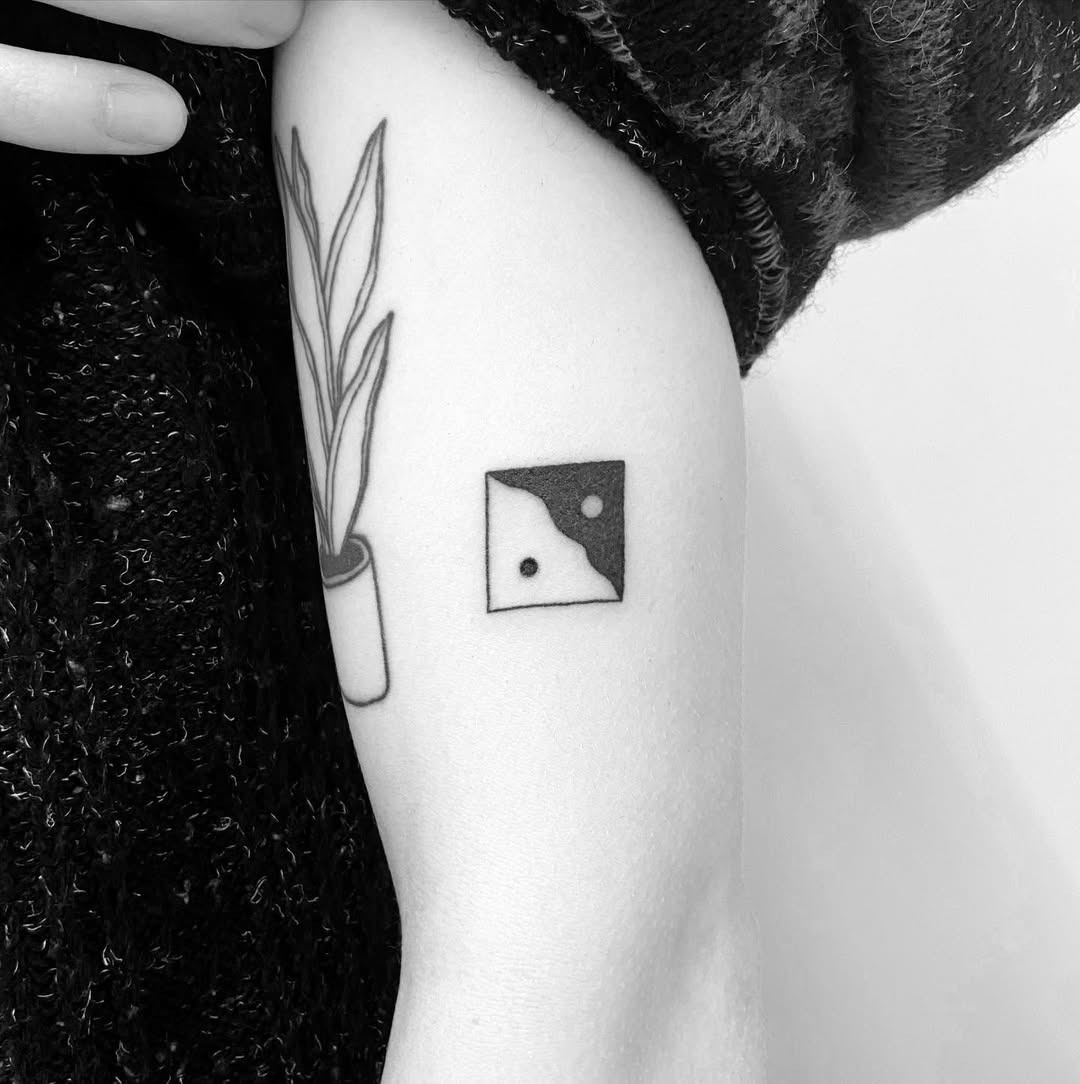 Minimalist Yin Yang Tattoo Design Tattoo Design