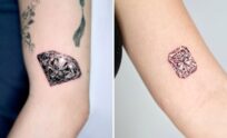 47+ Diamonds Tattoo Ideas & Inspiration