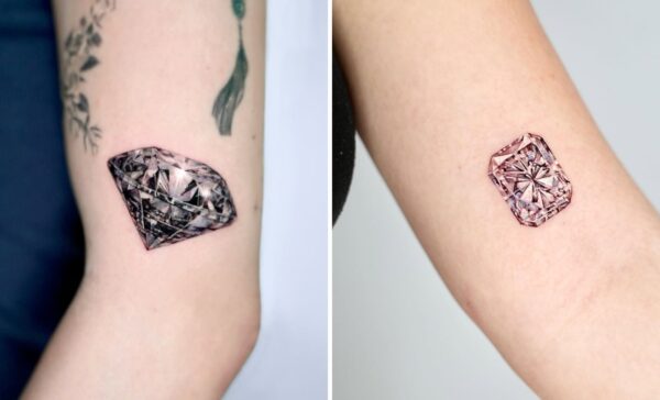 47+ Diamonds Tattoo Ideas & Inspiration