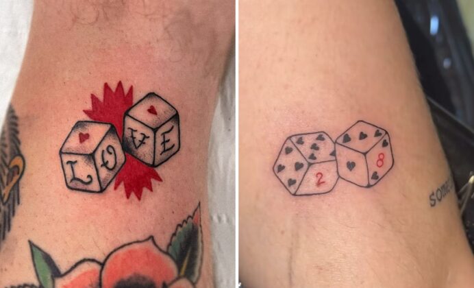 35+ Dice Tattoo Ideas & Inspiration