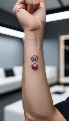 Love Letter Dice Tattoo Tattoo Design
