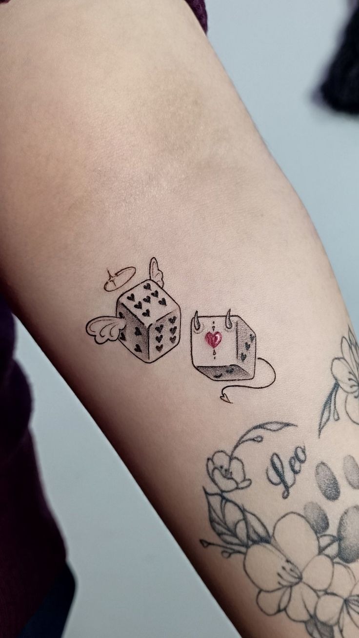 Raise Hell Dice Tattoo Tattoo Design