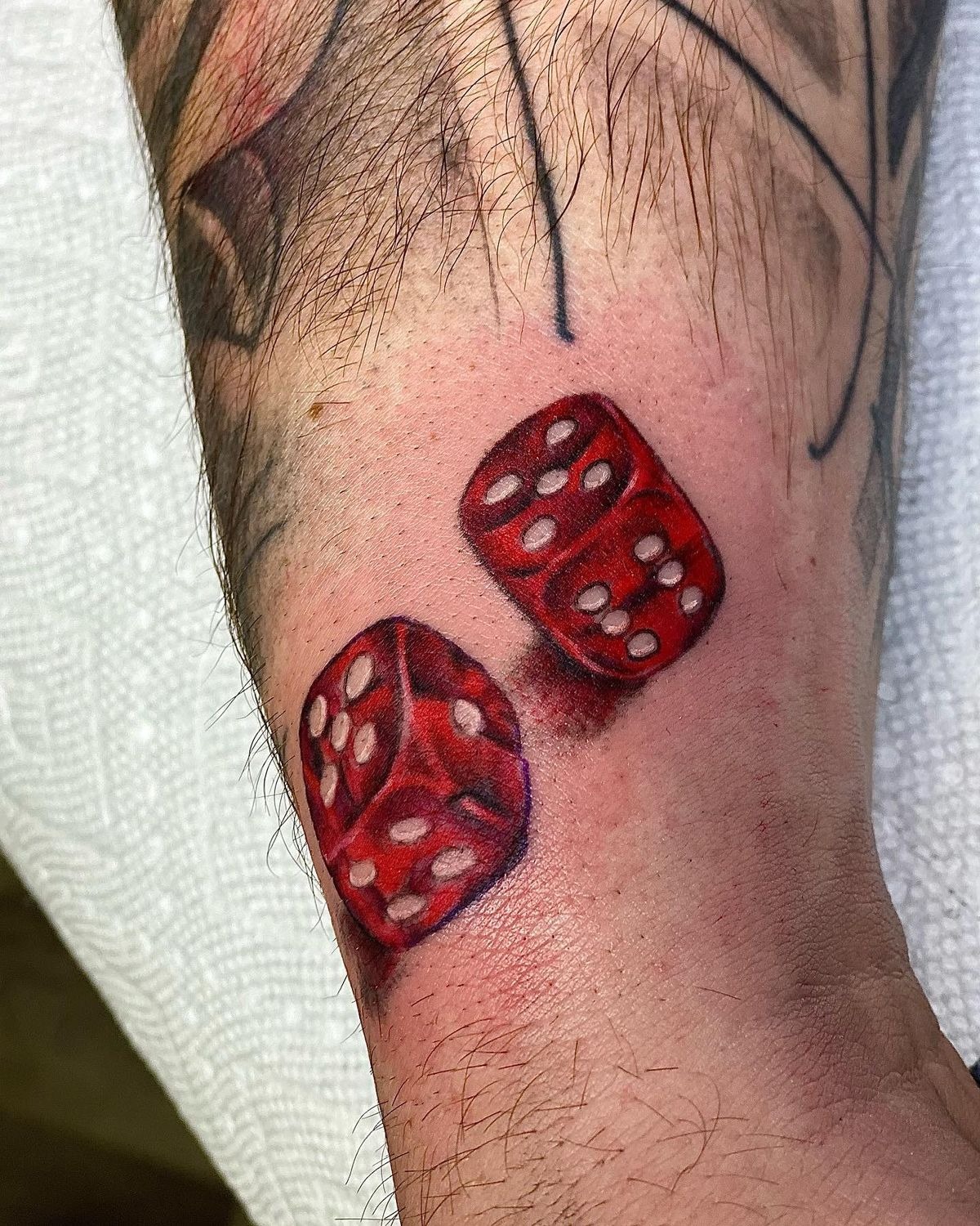 Simple D20 Tattoo Tattoo Design