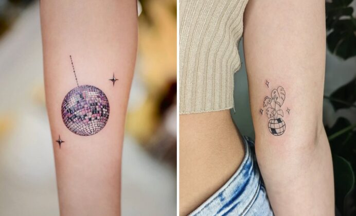 37+ Disco Ball Tattoo Ideas & Inspiration