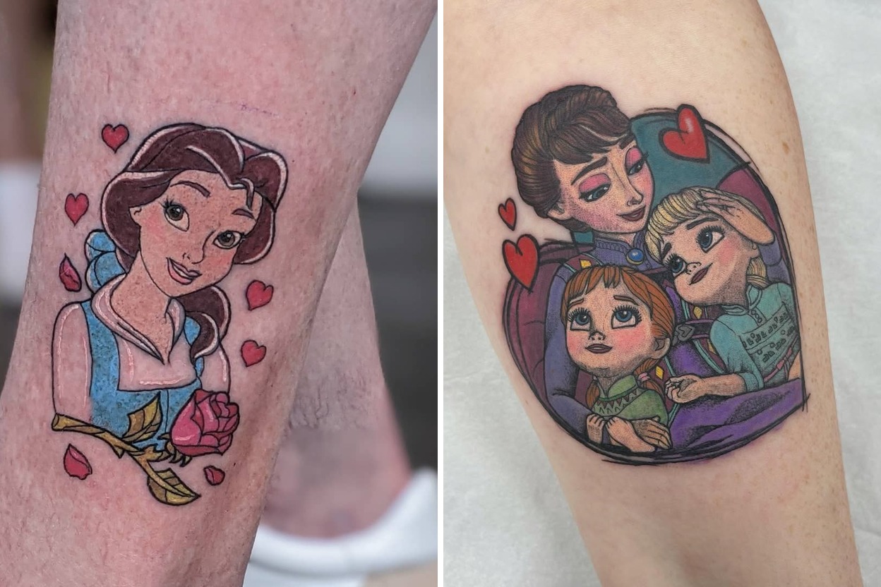 82 Inspiring Disney Princess Tattoo Ideas For Your Next Ink Featured Lookbook Collage