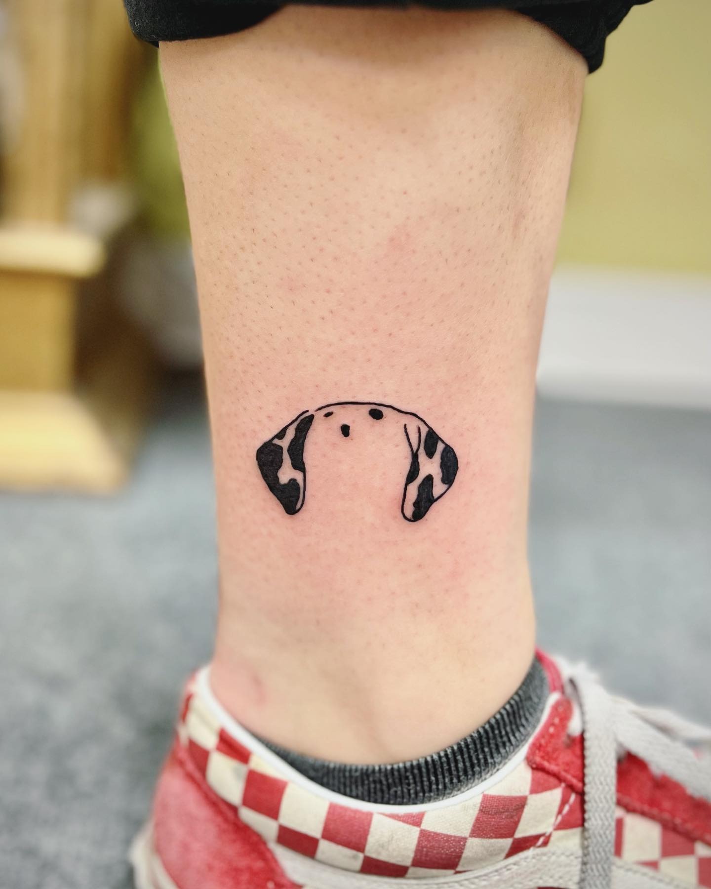 Dalmatian Ear Pattern Tattoo Tattoo Design