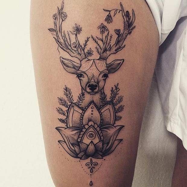 Dog Paw Artwork Tattoo Design