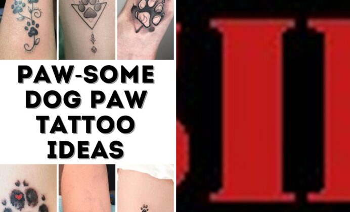 33+ Dog Paw Tattoo Ideas That Stand Out with Effortless Elegance