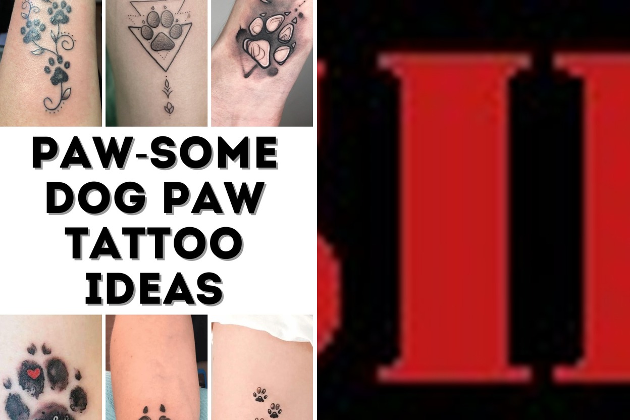 33+ Dog Paw Tattoo Ideas That Stand Out with Effortless Elegance Featured Lookbook Collage