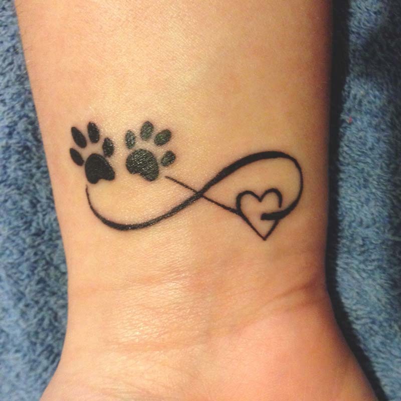 Chihuahua Trio Portrait Tattoo Design