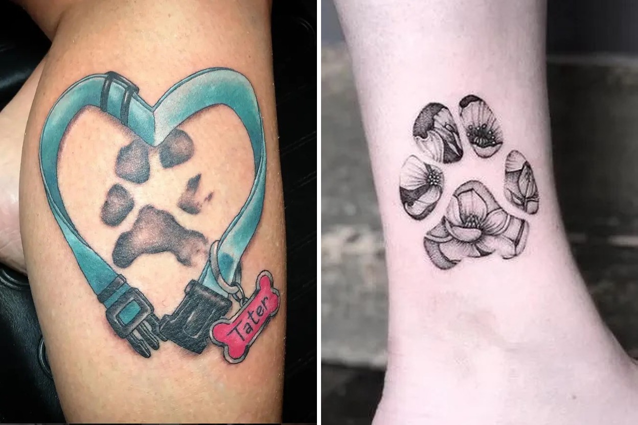 18 Dog Tattoo Ideas Memorial A Lasting Tribute To Your Beloved Companion Featured Lookbook Collage