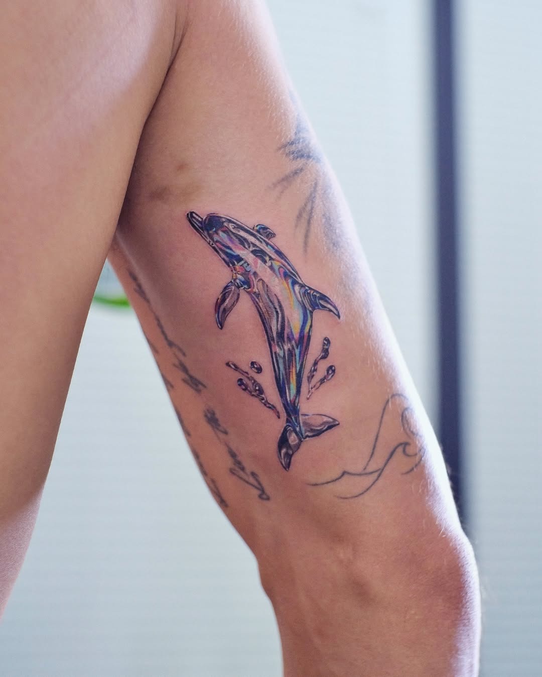 Artistic Representation of Dolphin Species Tattoos Tattoo Design