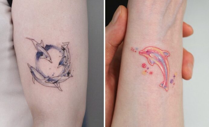 44+ Dolphin Tattoo Ideas & Inspiration