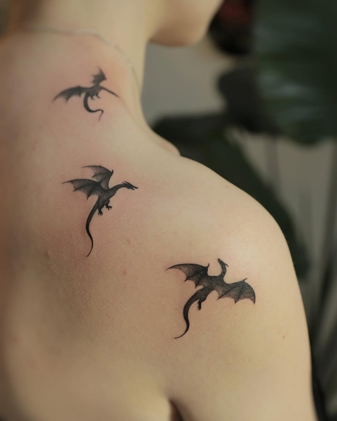 Elegant Dragon Tattoos for Subtle Statement Tattoo Design