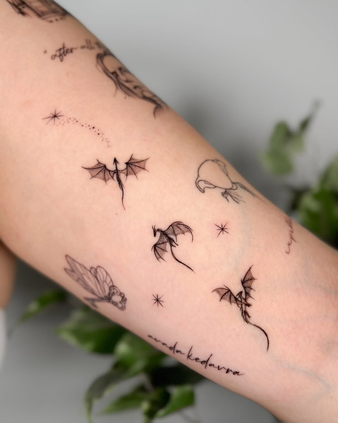 Unique minimalist dragon tattoo designs for enthusiasts Tattoo Design