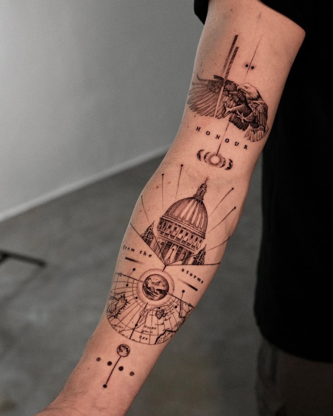 Unique designs inspired by earthly elements tattoos Tattoo Design