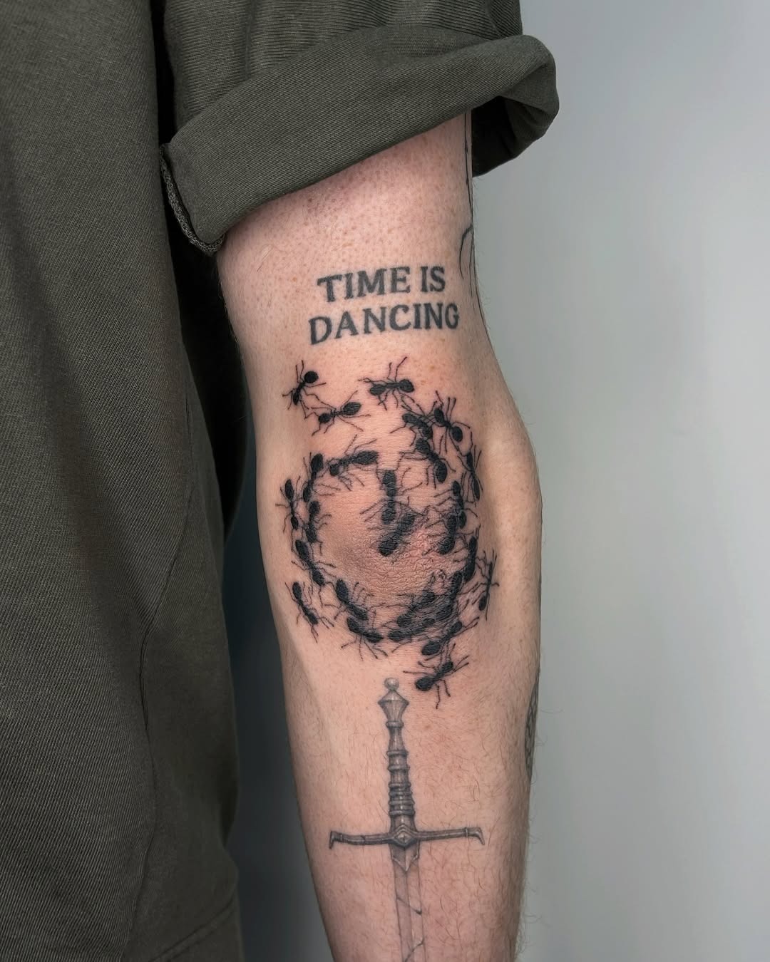 A creative blend of nature and symbolism. Tattoo Design