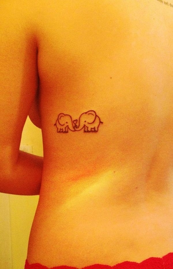 Cute Cartoon Elephant Tattoo Design Tattoo Design