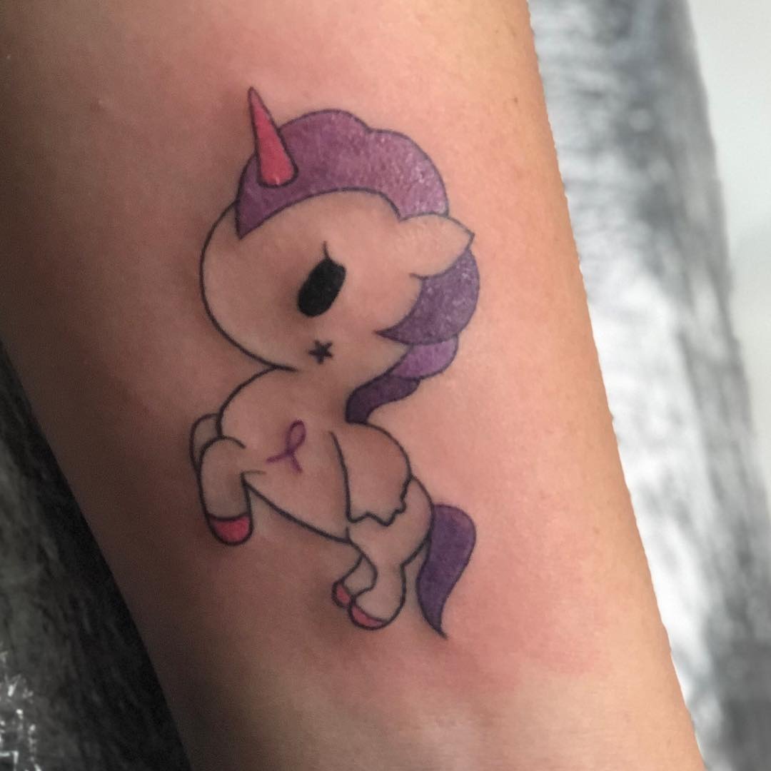 Minimalist epilepsy tattoo on the arm Tattoo Design