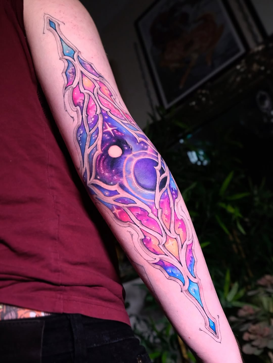 A cosmic design that captivates even the stars Tattoo Design