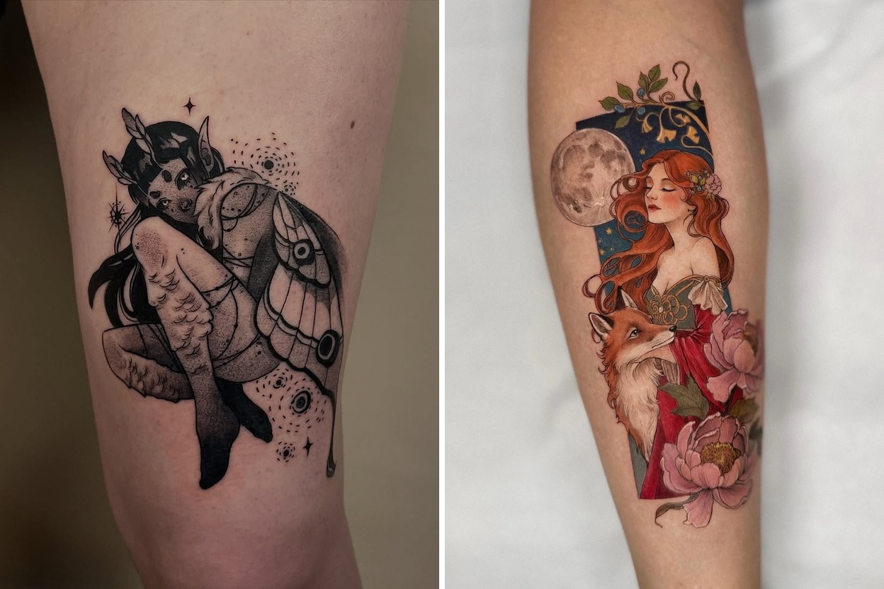26+ Ethereal Tattoo Ideas Curated for Your Next Session Featured Lookbook Collage