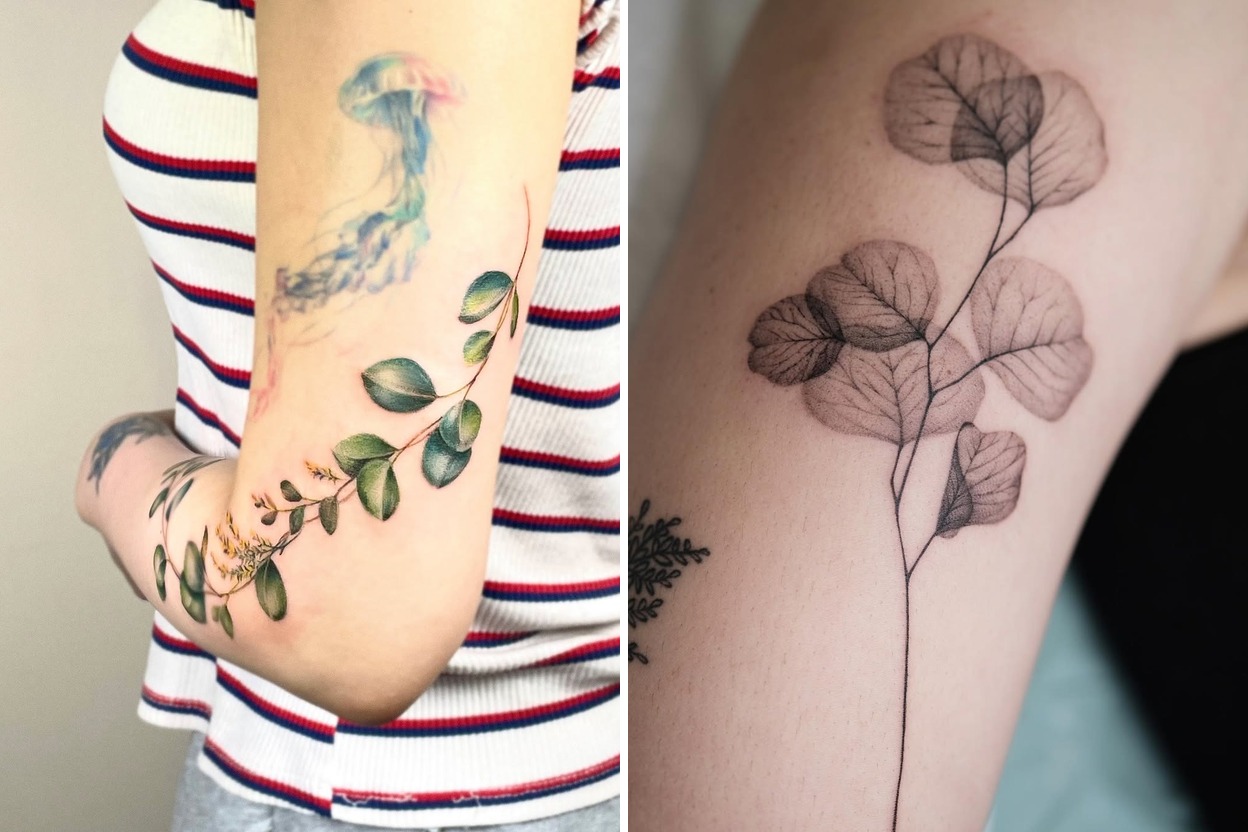 Eucalyptus Tattoos Featured Lookbook Collage