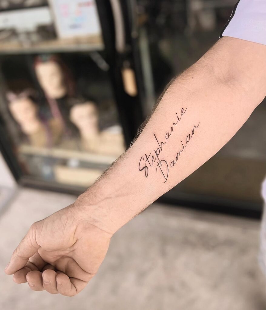 Children’s Name Tattoo Tattoo Design