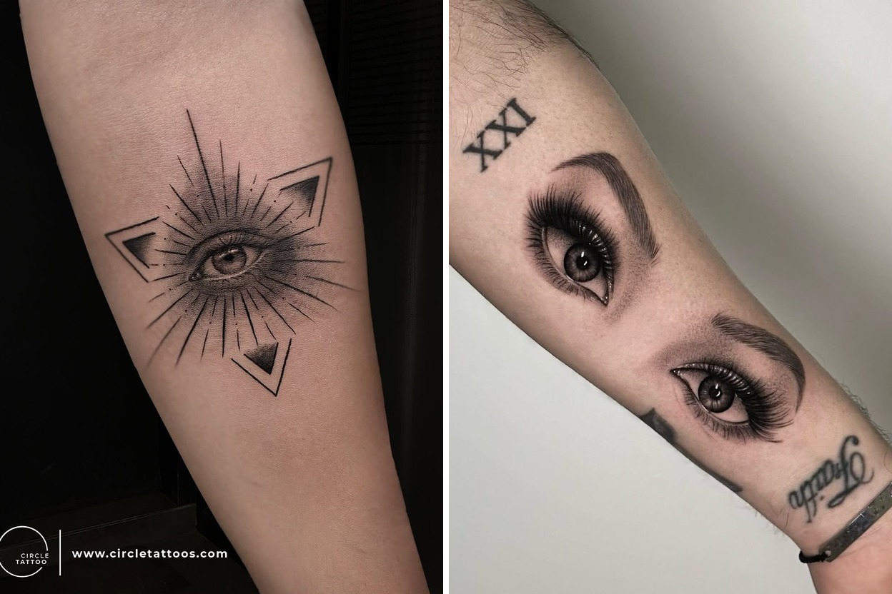 40+ Eye Tattoo Ideas That Make a Bold Artistic Statement Featured Lookbook Collage