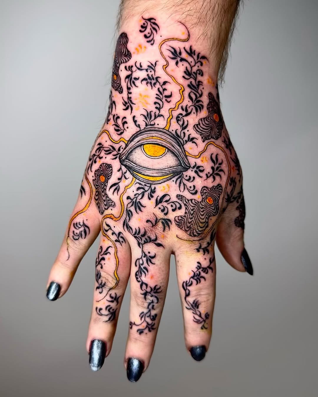 Intricate Eye Tattoo With Colorful Details Tattoo Design