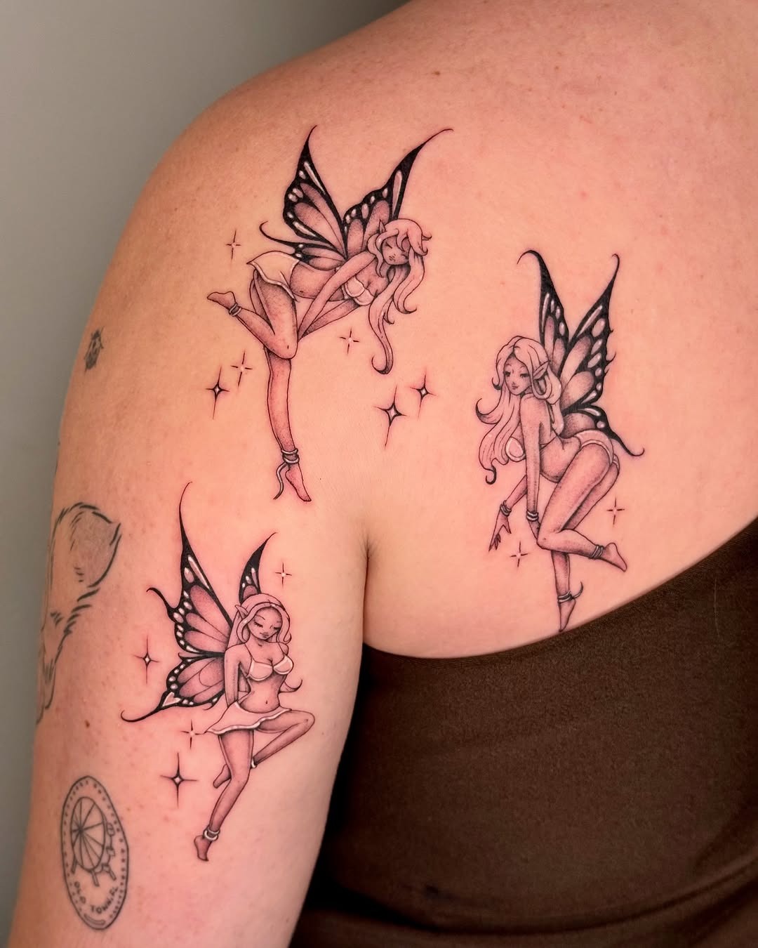 Whimsical fairy tattoos for enchanting vibes Tattoo Design