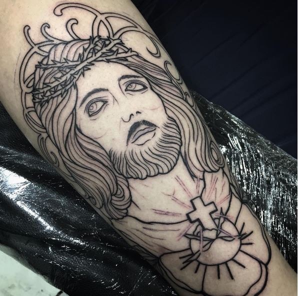 Classic John 3:16 Arm Band Faith Tattoo Tattoo Design