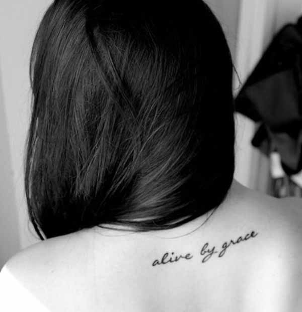 Faith and Hope, Love Black Font Tattoo Design Tattoo Design