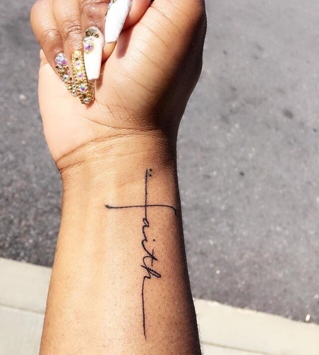 Faith and Hope Love Priest Tattoo Design Tattoo Design
