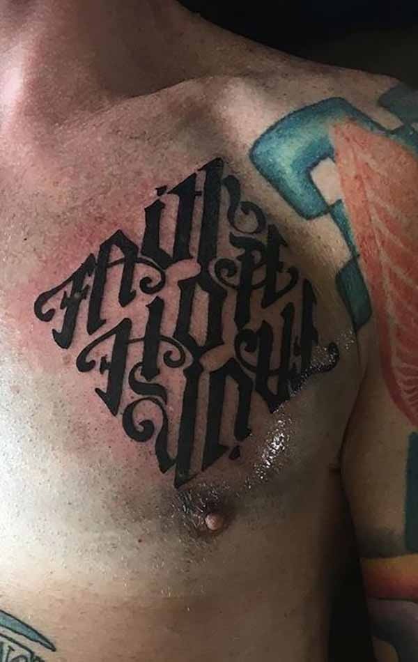 Fish Peace Sign in Rocky Waves Faith Tattoo Design Tattoo Design