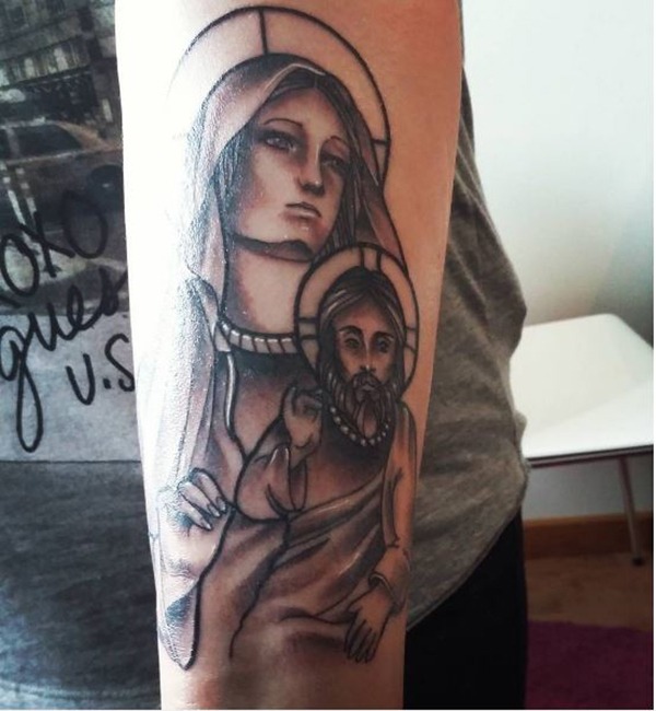 Praying Hands Arm Sleeve Faith Tattoo Tattoo Design