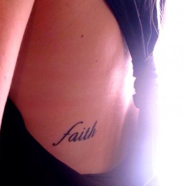 Small Faith Through Arrow Forearm Tattoo Design Tattoo Design