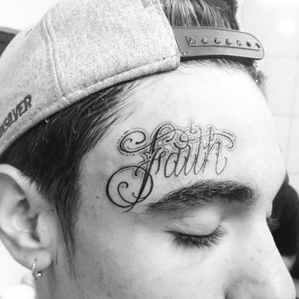Three Fade to Black Intertwining Crosses Faith Tattoo Tattoo Design