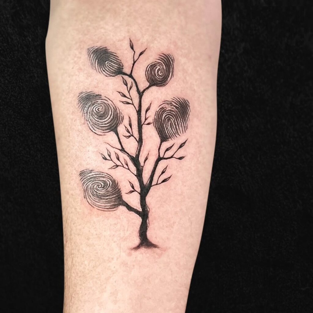 DNA Family Tree Tattoo Tattoo Design