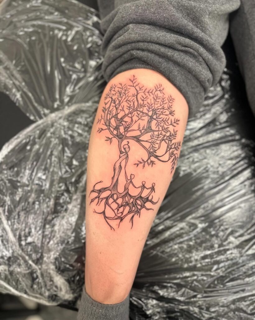 Family Tree Tattoos for Women Tattoo Design