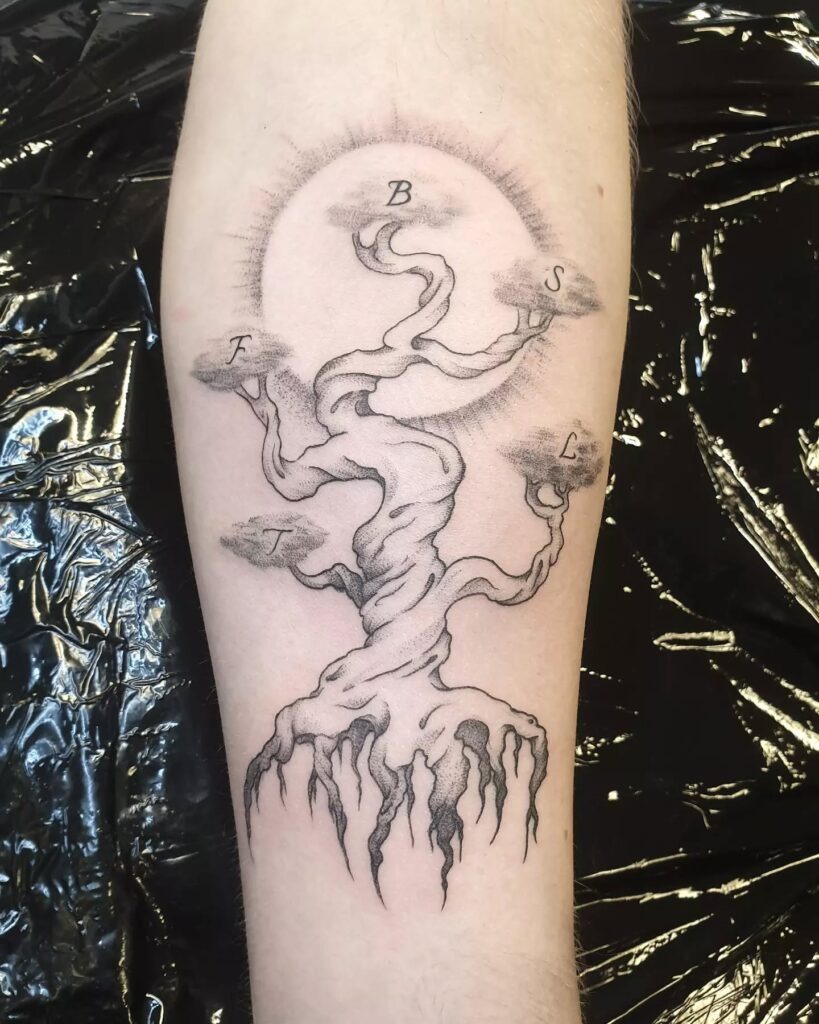 Simple Family Tree Tattoos Tattoo Design