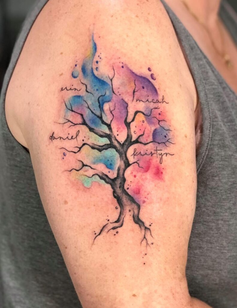Tree of Life and Freedom Tattoo Tattoo Design